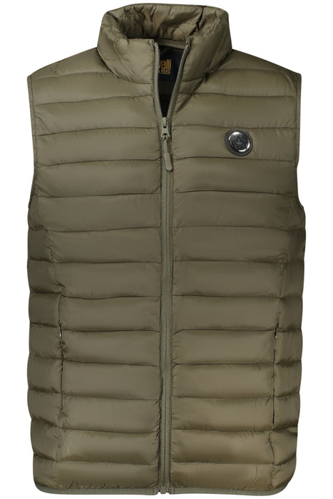 Cavalli Class Mens Green Sleeveless Jacket