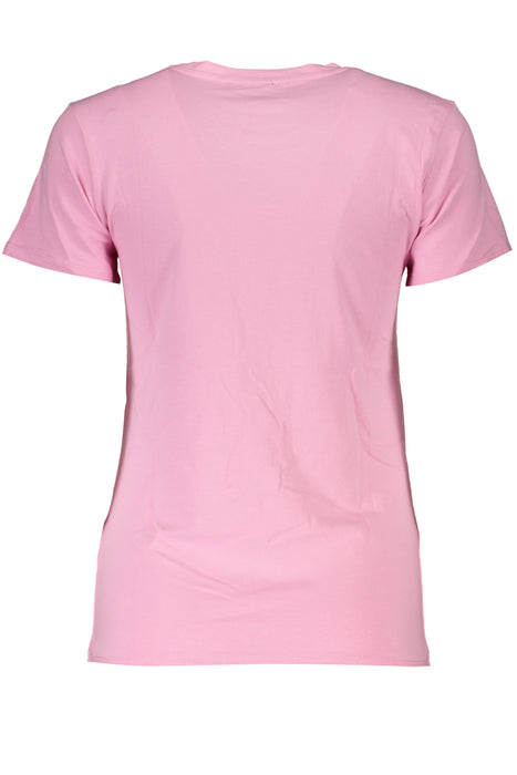 Cavalli Class Womens Short Sleeve T-Shirt Pink