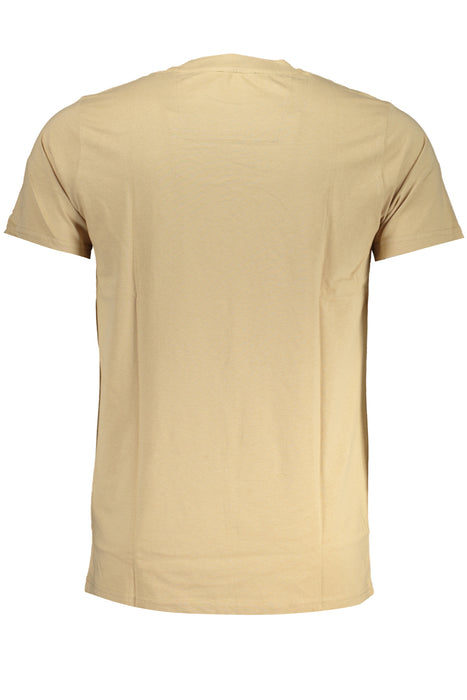 Cavalli Class Mens Short Sleeved T-Shirt Beige