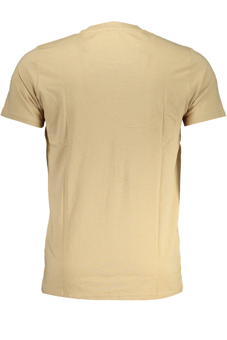 Cavalli Class Mens Short Sleeved T-Shirt Beige