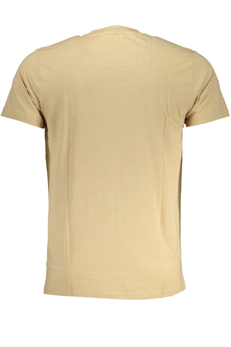 Cavalli Class Mens Short Sleeved T-Shirt Beige