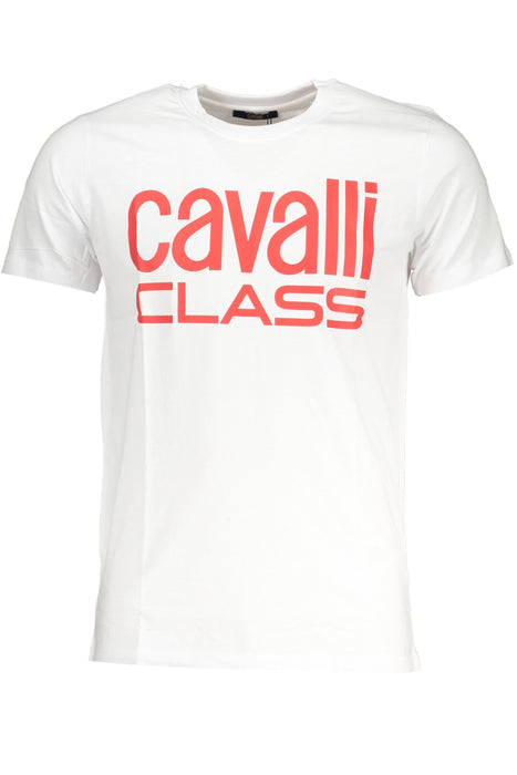 Cavalli Class Mens Short Sleeved T-Shirt White