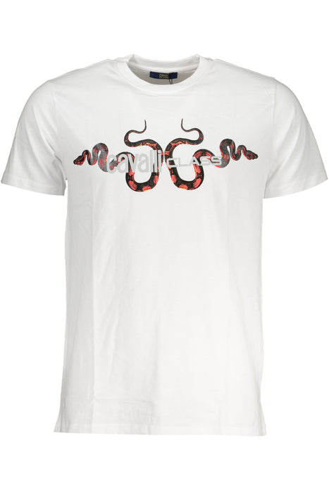 Cavalli Class Mens Short Sleeved T-Shirt White
