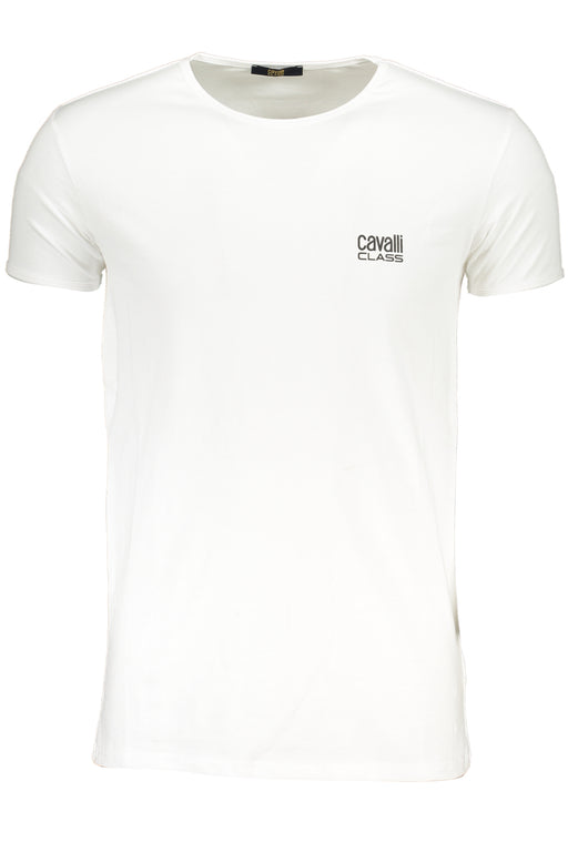 Cavalli Class Mens Short Sleeved T-Shirt White