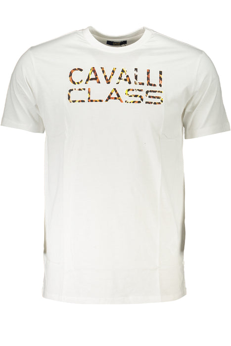 Cavalli Class Mens Short Sleeved T-Shirt White