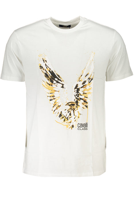 Cavalli Class Mens Short Sleeved T-Shirt White