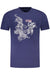 Cavalli Class Short Sleeve T-Shirt Men Blue