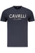 Cavalli Class Short Sleeve T-Shirt Men Blue