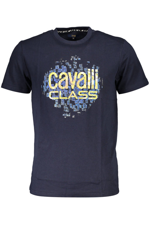 Cavalli Class T-Shirt Short Sleeve Man Blue