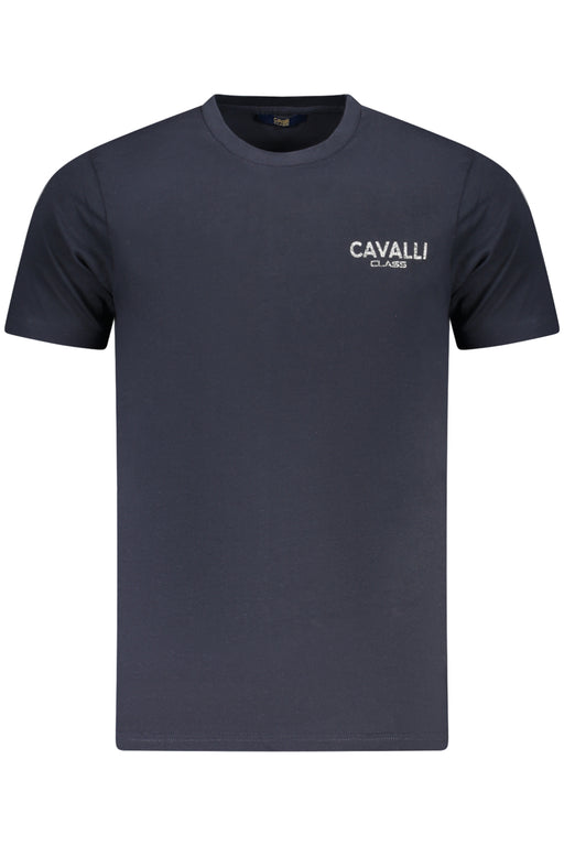 Cavalli Class Short Sleeve T-Shirt Men Blue