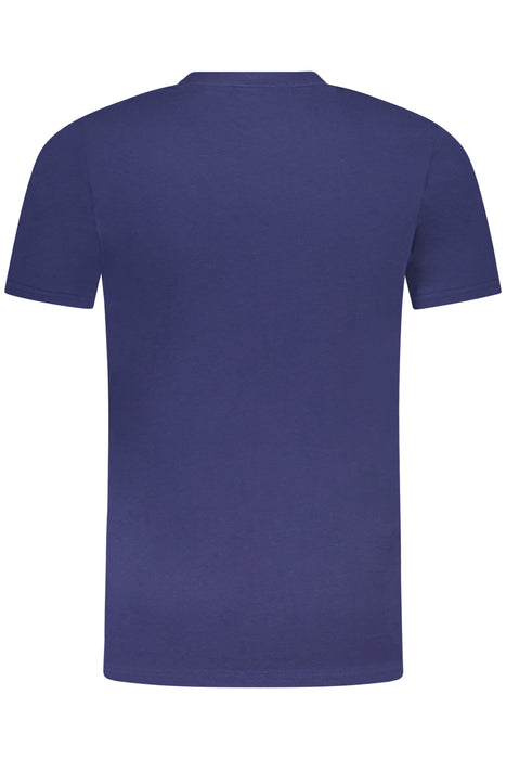 Cavalli Class Short Sleeve T-Shirt Men Blue