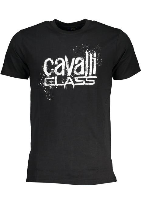 Cavalli Class Mens Short Sleeve T-Shirt Black