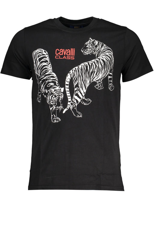 Cavalli Class Mens Short Sleeve T-Shirt Black