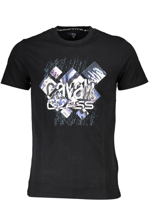 Cavalli Class T-Shirt Short Sleeve Man Black