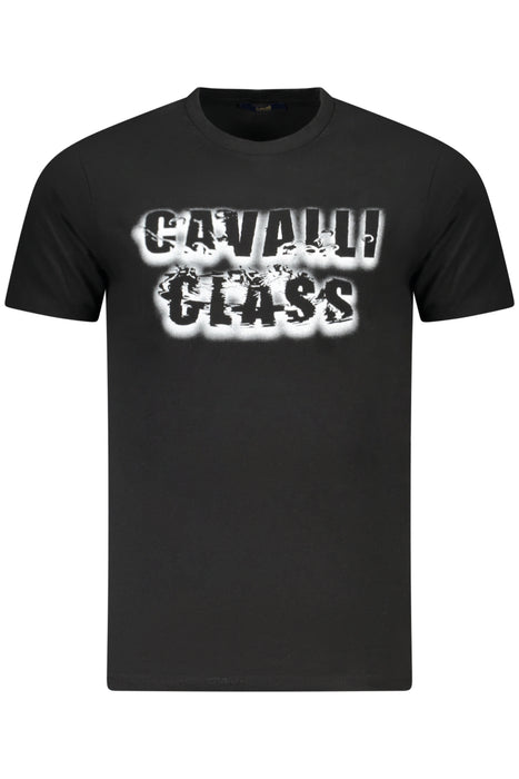 Cavalli Class Short Sleeve T-Shirt Men Black