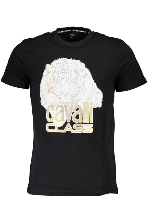 Cavalli Class Short Sleeve T-Shirt Men Black