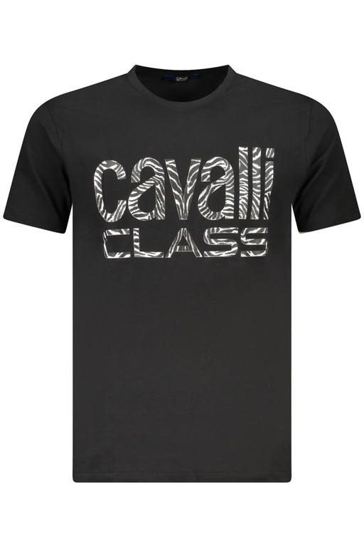 Cavalli Class Short Sleeve T-Shirt Men Black