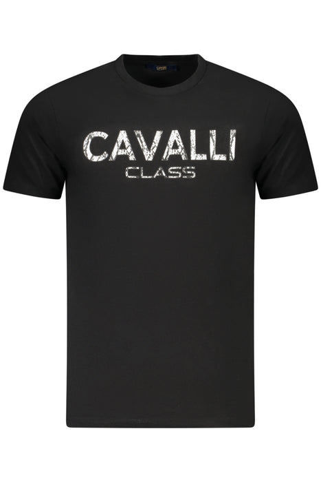 Cavalli Class Short Sleeve T-Shirt Men Black