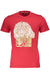 Cavalli Class Short Sleeve T-Shirt Men Red