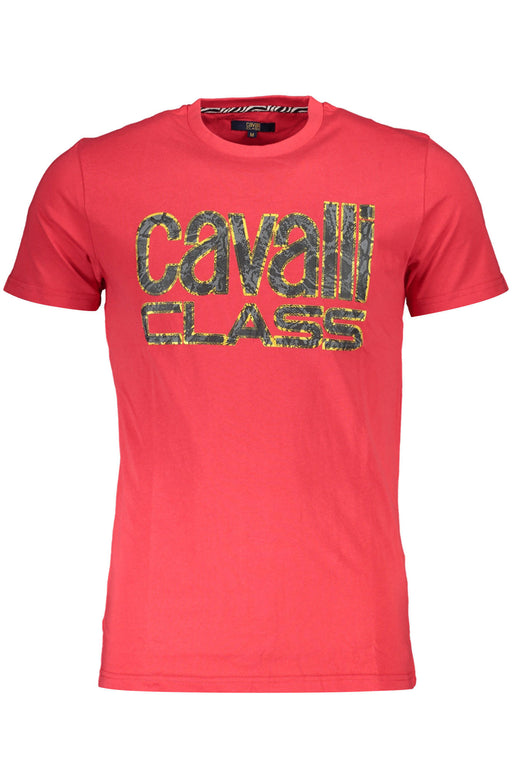 Cavalli Class T-Shirt Short Sleeve Man Red