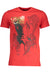 Cavalli Class Mens Short Sleeve T-Shirt Red