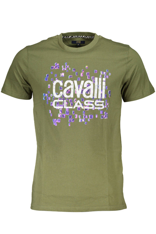 Cavalli Class T-Shirt Short Sleeve Man Green