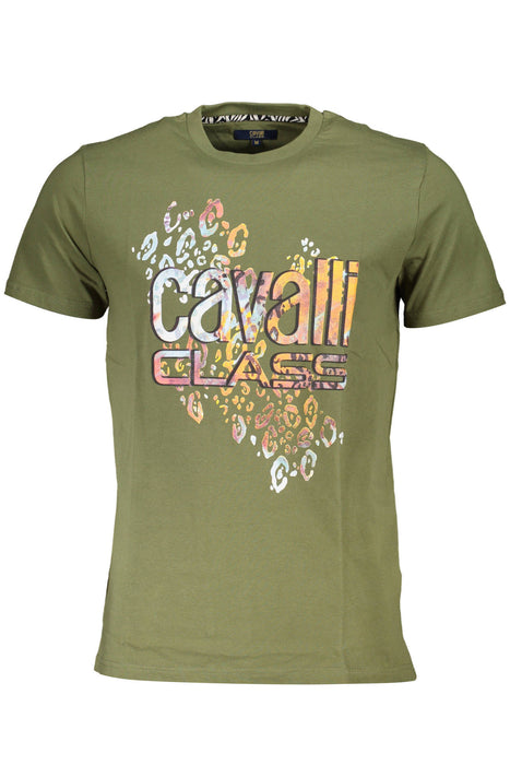 Cavalli Class T-Shirt Short Sleeve Man Green