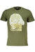Cavalli Class T-Shirt Short Sleeve Man Green
