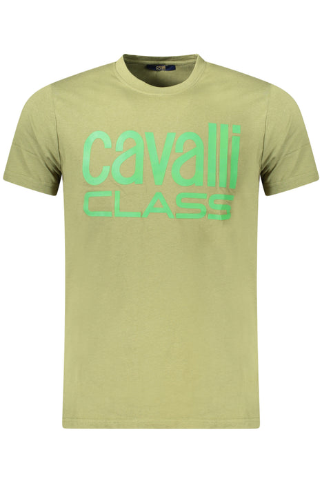 Cavalli Class Short Sleeve T-Shirt Men Green