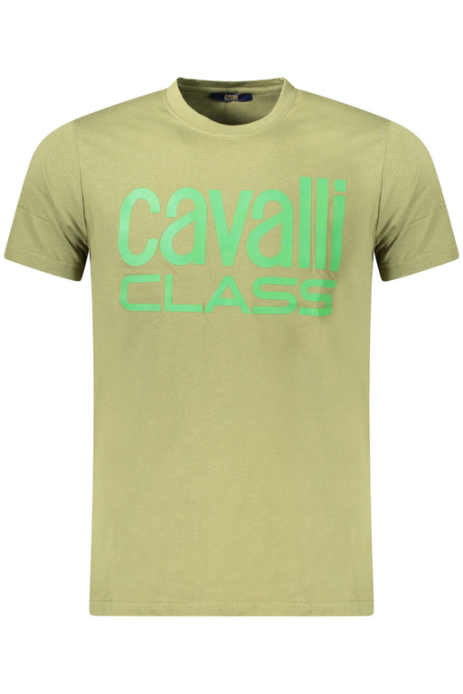 Cavalli Class Short Sleeve T-Shirt Men Green