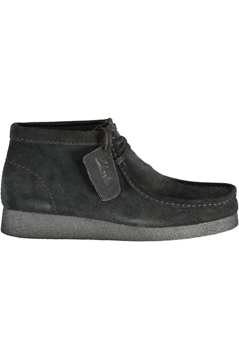 Clarks Mens Black Sports Shoes
