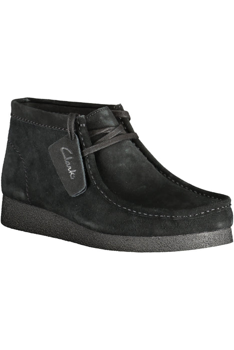 Clarks Mens Black Sports Shoes
