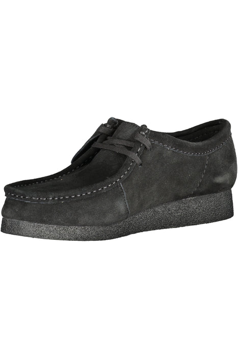 Clarks Mens Black Sports Shoes