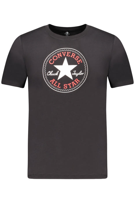 Converse Kids' Short-Sleeved T-Shirt, Black