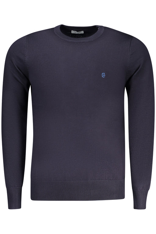 Coveri Moving Mens Blue Sweater