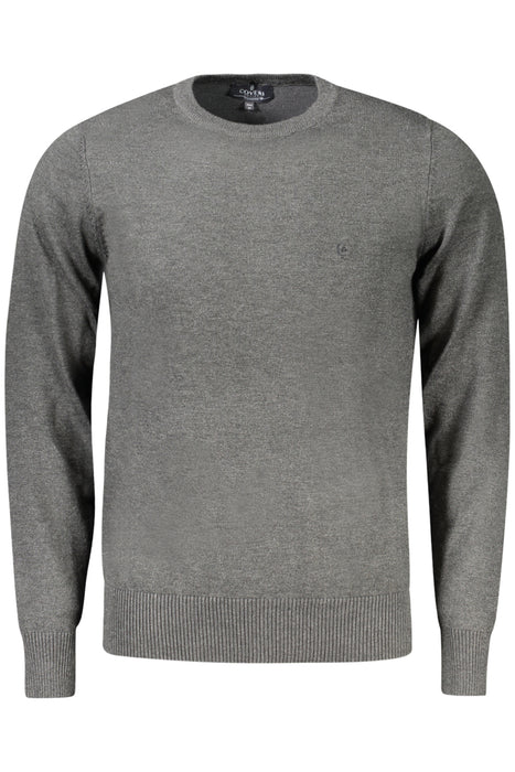 Coveri Moving Mens Grey Sweater