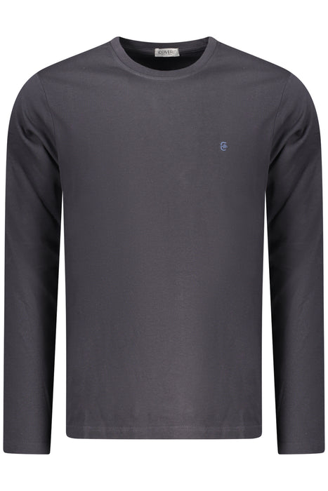 Coveri Moving Mens Long-Sleeved T-Shirt, Blue