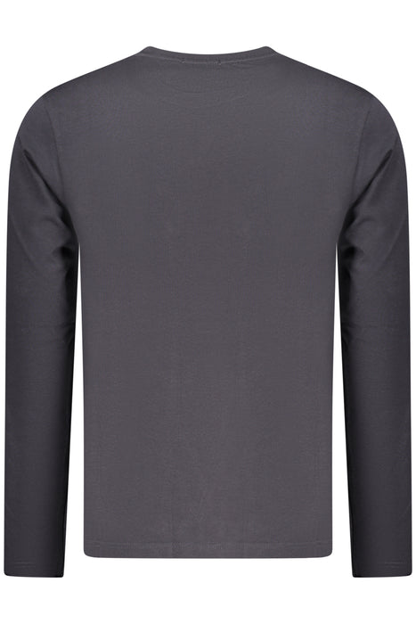 Coveri Moving Mens Long-Sleeved T-Shirt, Blue