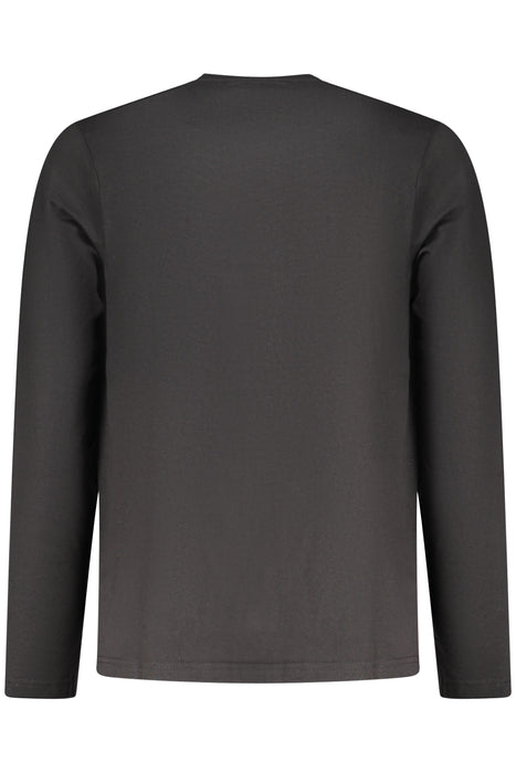 Coveri Moving Mens Long-Sleeved T-Shirt Black