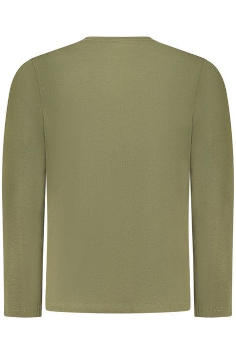 Coveri Moving Mens Long-Sleeved T-Shirt, Green