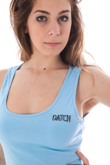 Datch Womens Outerwear Tank Top Blue