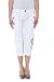 Datch White Mens Bermuda Trousers
