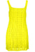 Desigual Womens Short Dress Yellow