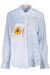 Desigual Long Sleeve Shirt Women Blue