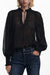 Desigual Womens Long-Sleeved Shirt, Black