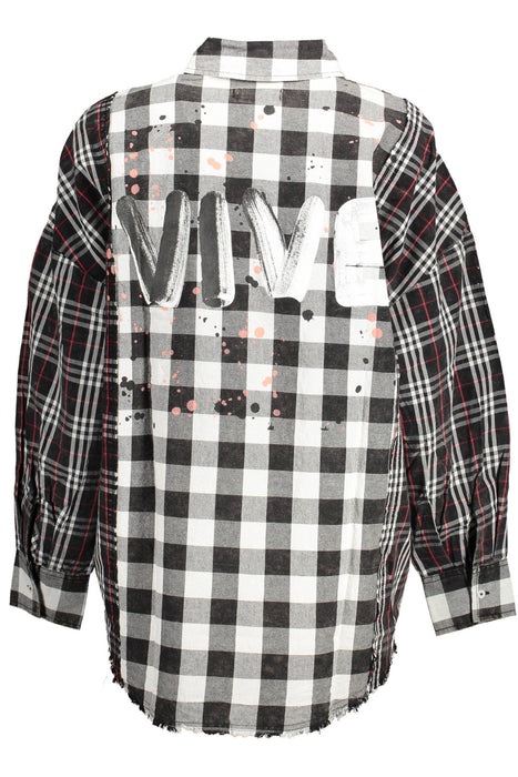 Desigual Long Sleeve Shirt Woman Black