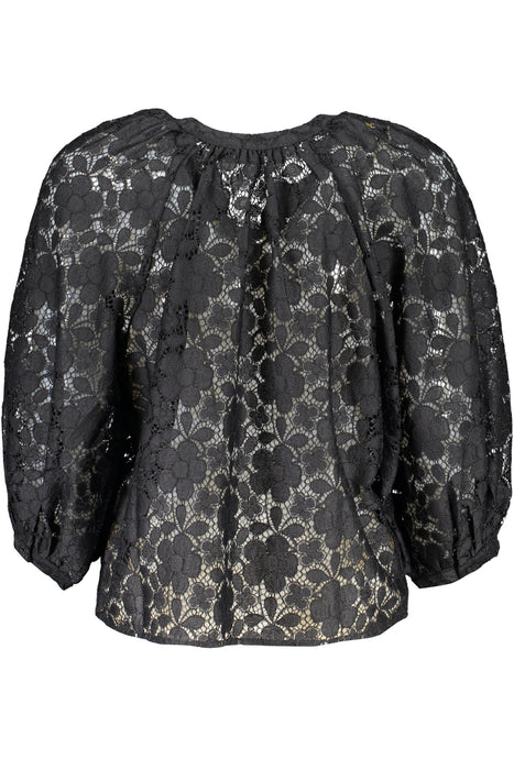 Desigual Womens Long Sleeve Shirt Black