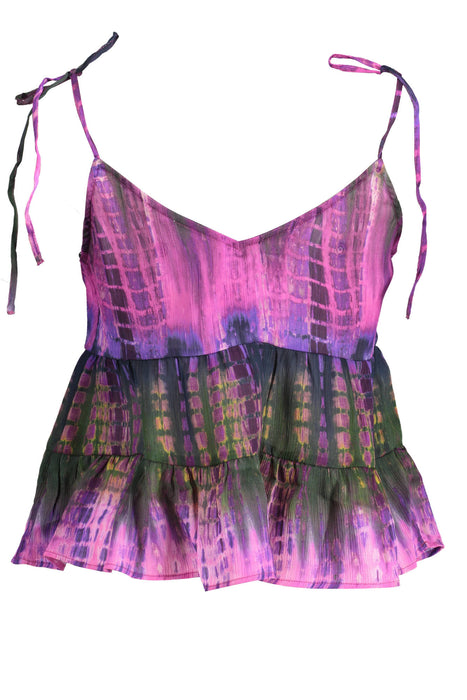 Desigual Tank Purple Woman