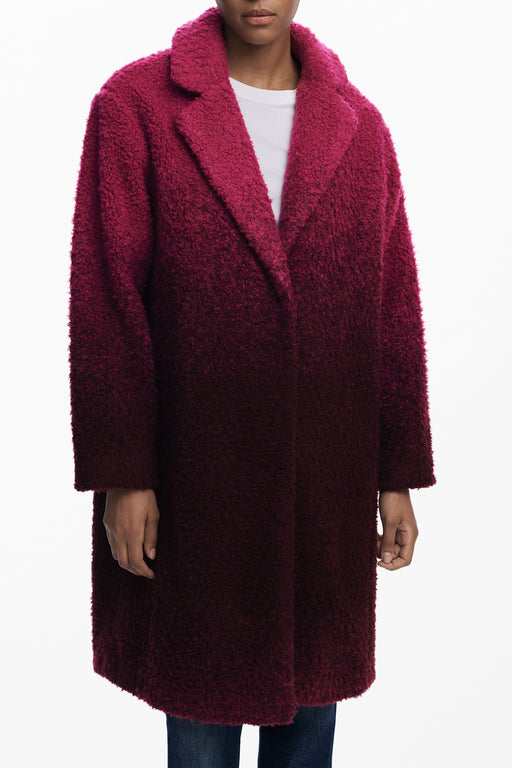 Desigual Womens Pink Coat