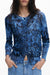 Desigual Womens Blue Cardigan